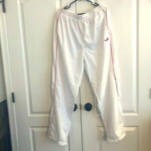 PUMA XL White/Red Track Pants